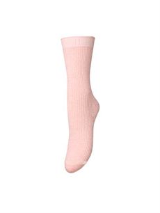 BECK SÖNDERGAARD STRØMPE, MELA COTTA SOCK, CASHMERE ROSE